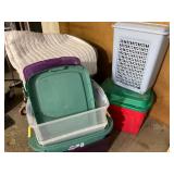 Totes and Plastic Hamper