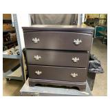 Three-Drawer Wooden Chest