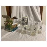 Ducks Unlimited Decanter, Mug, and Glasses Set