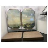 Framed Landscape Prints and Display Items