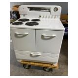 Vintage L&H Electric Range, Model 8834B