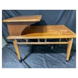 Mid-Century Modern Two-Tier Side Table