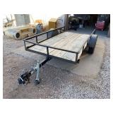 5 X 10 Utility Trailer by Teske Manufacturing