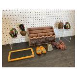 Decorative Wood and Metal Items