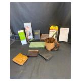 Wallets, Accessories, and Decorative Mug