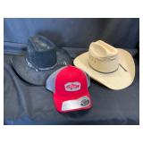 Three Hats: Resistol, Western, and Cap