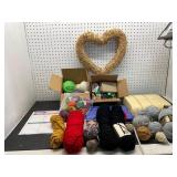 Craft Supply Lot with Nail Dryer