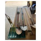 7 Yard Tools and a Light