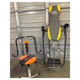 Ab Twist Machine and Pure Fitness Inversion Table