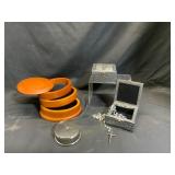 Jewelry Storage Assortment with Rosary