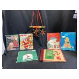 Vintage Christmas Books, Decor, and Records