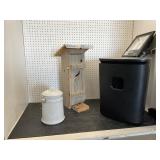 Kitchen Ceramic Bin, Wooden Birdhouse & More