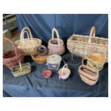 Woven Baskets, 12 Pieces