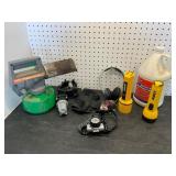 Headlamp, Insect Fogger, Flashlights, and Misc.