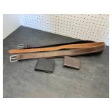 Leather Belts and Wallets
