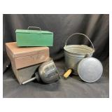 Metal Containers and Tools