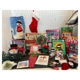 Christmas Decorations and Books