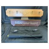 Massaging Chair Pad, Wooden Coat Rack & More