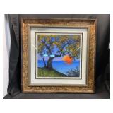 Framed Artwork by Daniel Wall