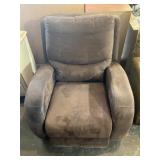 Brown Recliner With Massage Functions