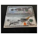Fish-Themed Novelty Foil Notes