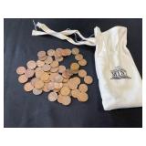 Bag of Mixed Pennies