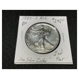 1987-S American Silver Eagle Coin