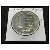 1901-O Morgan Silver Dollar
