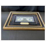 Framed 1899 $1 Silver Certificate
