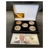 Donald Trump Commemorative Coin Set