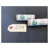 Two Rolls of 2010 National Park Quarters