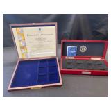 Coin Display Cases by Bradford and American Mint