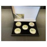 World War I Airplane Silver Coin Set