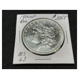 1900-P Morgan Silver Dollar BU MS63