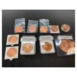 .999 Copper Bullion Rounds