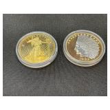 Two Commemorative U.S. Coins
