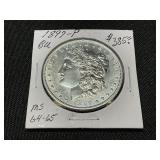 1897-P Morgan Silver Dollar, BU