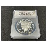 2023-S ANACS PR70 DCAM Peace Silver Dollar