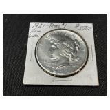 1921 Peace Silver Dollar Coin