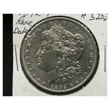 1892-P Morgan Silver Dollar Rare Date
