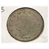 1888 Liberty Head 5 Cent Coin