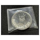 1 Troy Oz .999 Fine Silver Rudolph Round