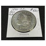1890-CC Morgan Silver Dollar Coin