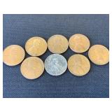 Lincoln and Canadian Cents