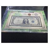1935 Silver Certificate Set with Coins
