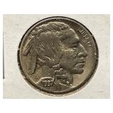 1937-D/D Buffalo Nickel Rare