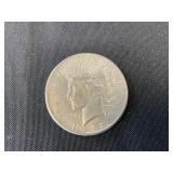 1922 Peace Silver Dollar Coin
