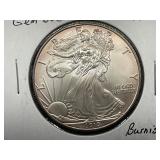 2010 American Silver Eagle Burnished