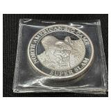 North American Big Game Silver Coin