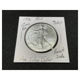 1996 American Silver Eagle Coin